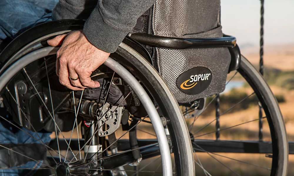 Man in a Wheelchair